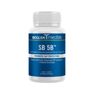 Bioglan Medlab SB 5B (Saccharomyces cerevisiae) 60vc Bioglan Medlab SB 5B (Saccharomyces cerevisiae) 60vc